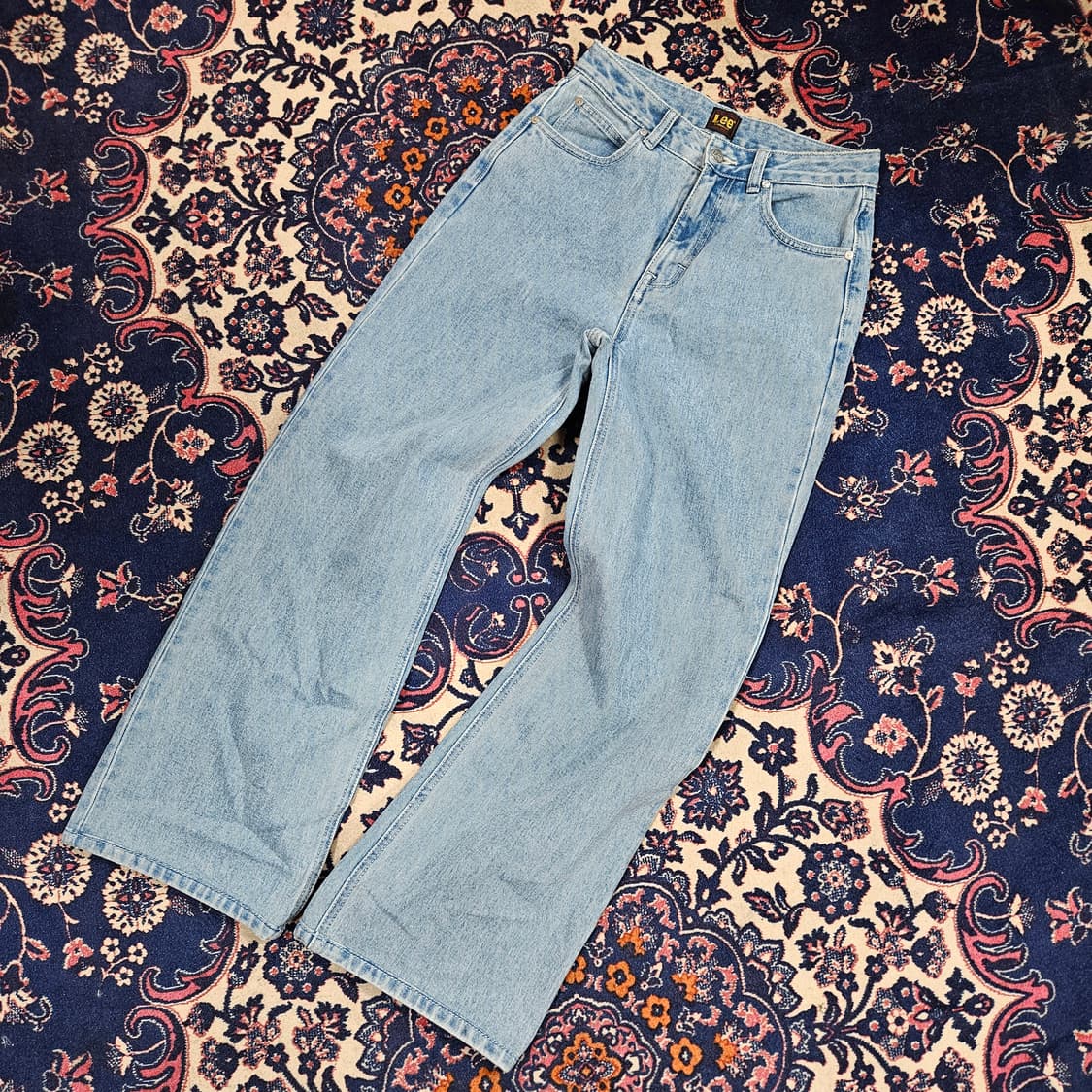 리(Lee) 24Fw 세미 와이드 데님팬츠 26size 상품이미지4