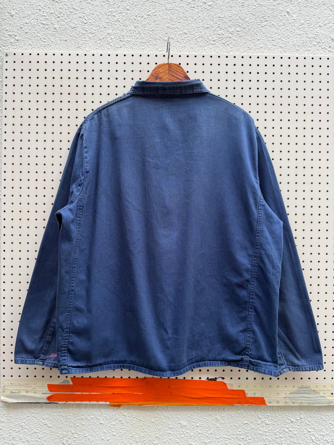 OLD VINTAGE FADED HBT FRENCH 헤링본프렌치워크자켓 상품이미지2