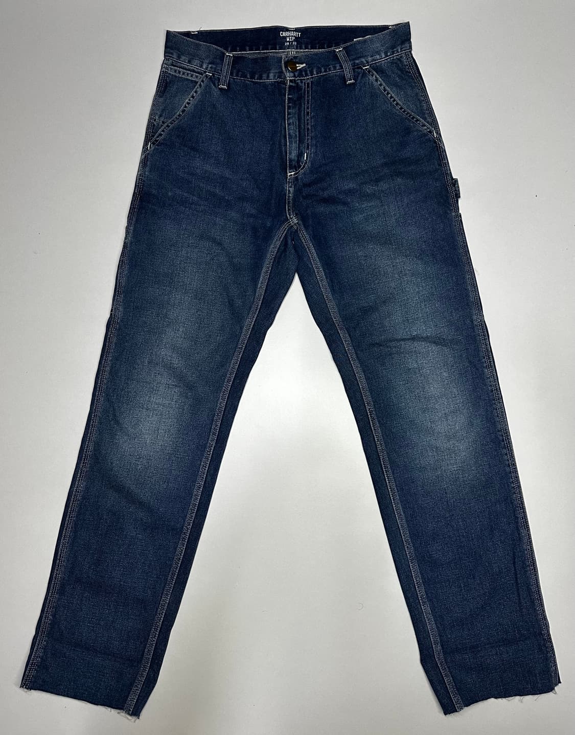 칼하트 데님 싱글 니 작업 바지 상품이미지3