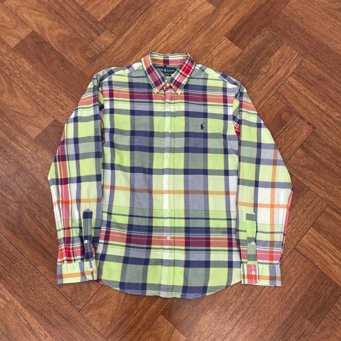 폴로 체크 셔츠 상품이미지1