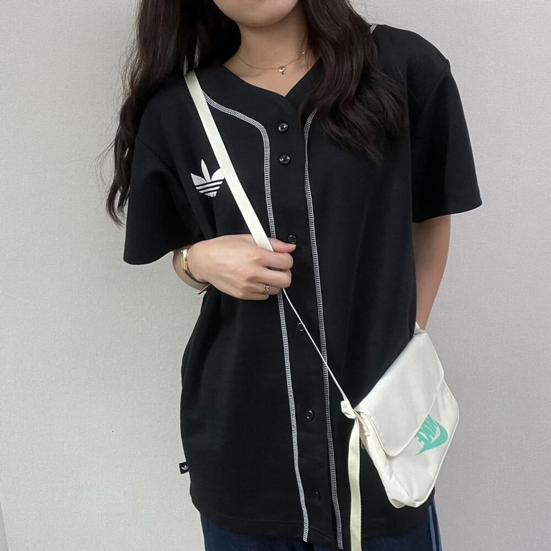 9762 - 아디다스 블랙 파이어버드 반팔 져지 상품이미지3