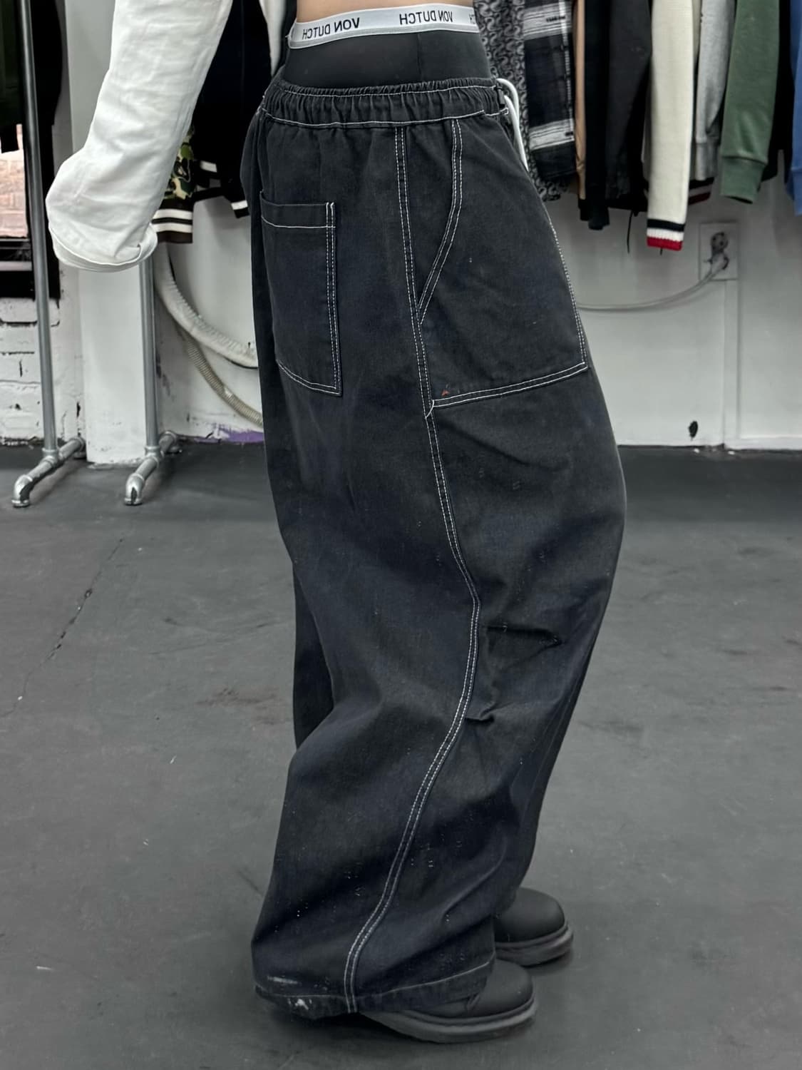 VTG 데님 벌룬팬츠 상품이미지3