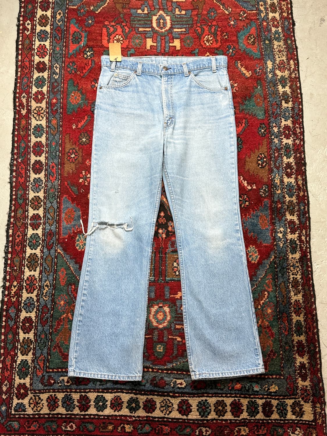 90's USA Made 리바이스 517 오렌지탭 부츠컷 상품이미지1