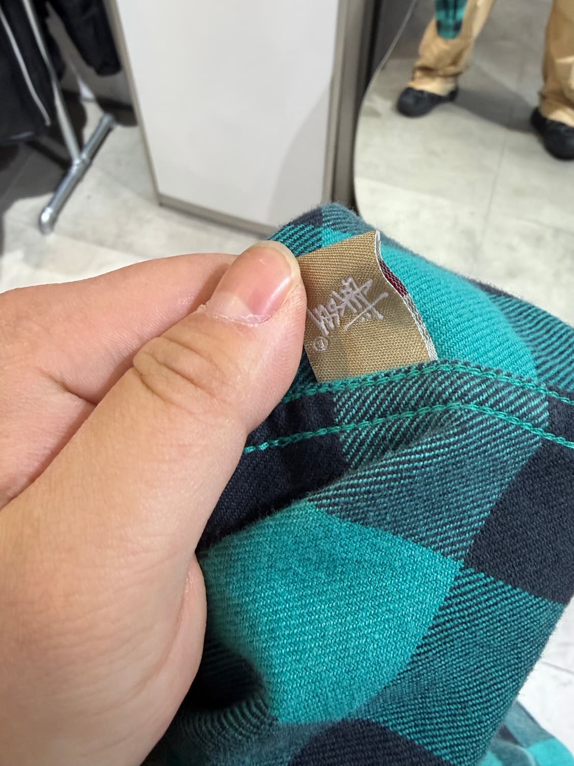 10s 스투시 플란넬 셔츠 상품이미지7