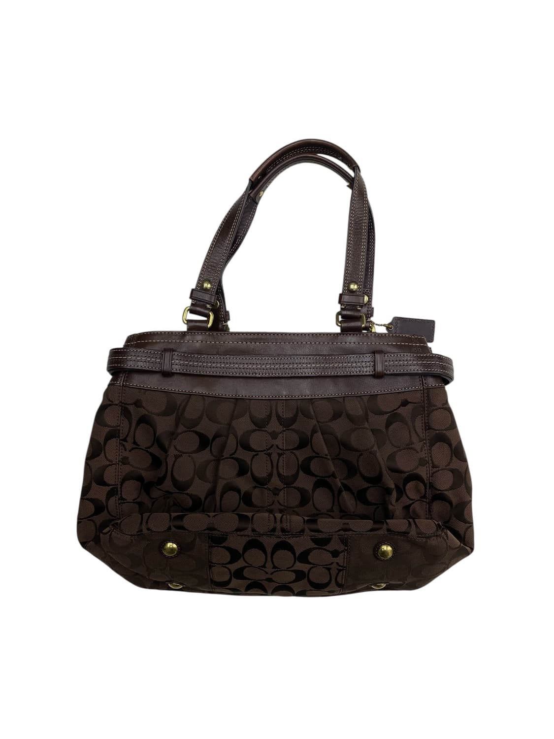 코치 y2k 초코브라운 숄더백 상품이미지2