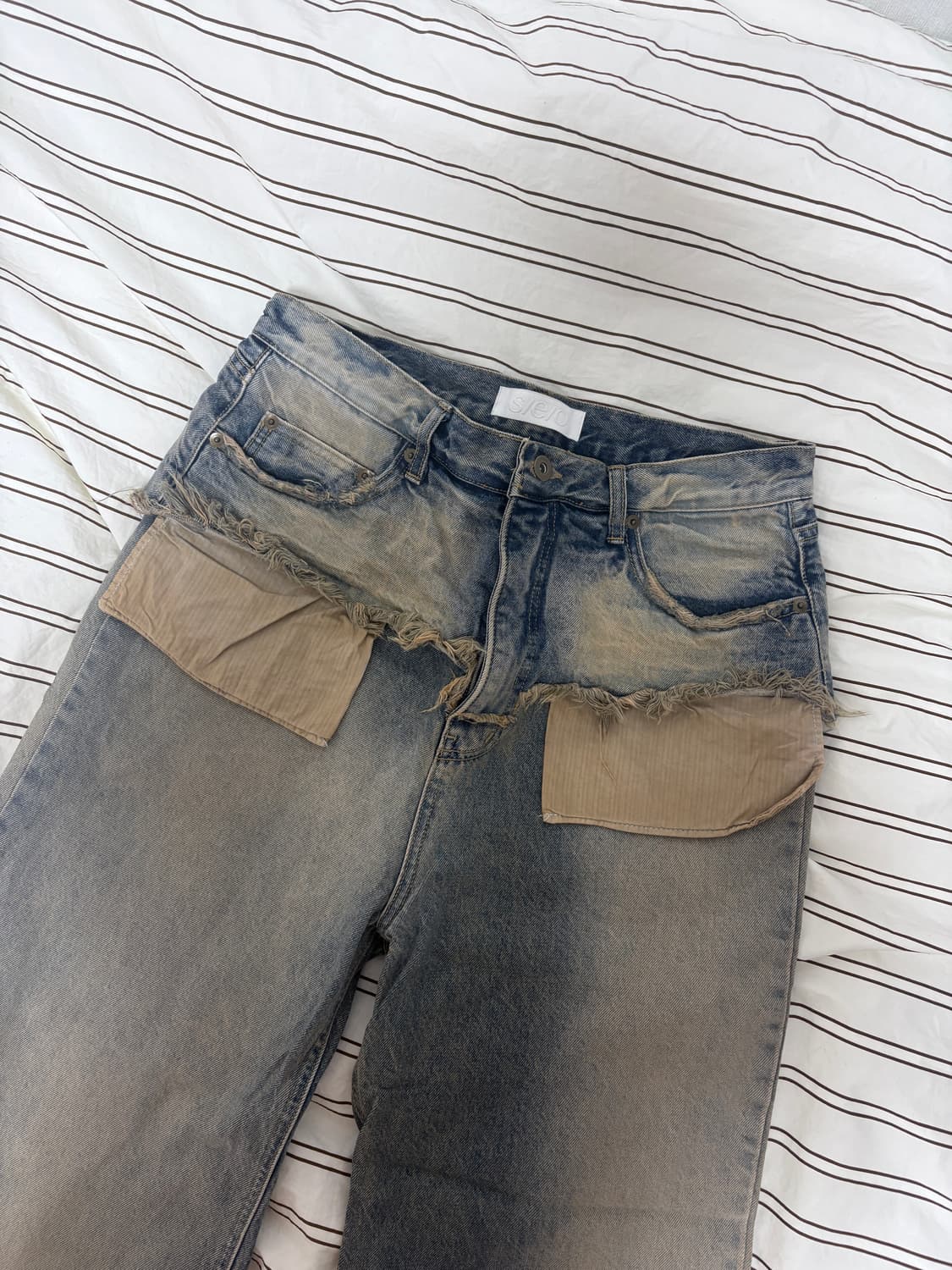 SEO 포켓 레이어드 데님 (2) 상품이미지7