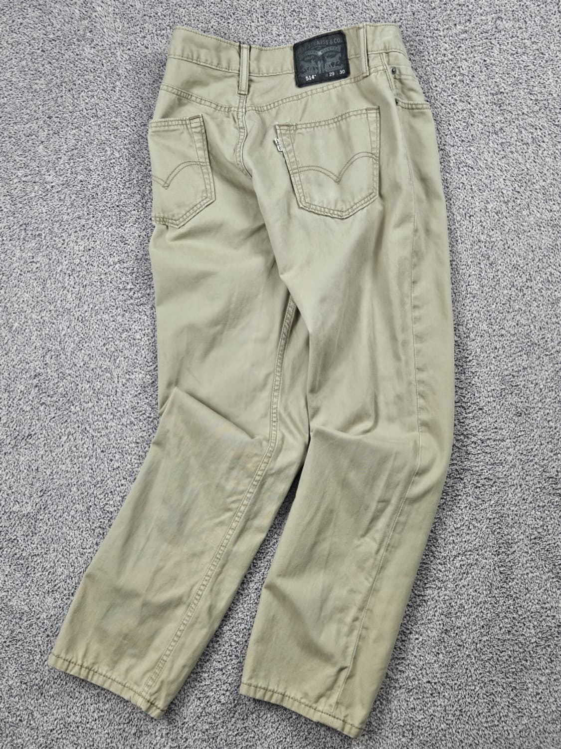리바이스 514 베이지 코튼 레귤러 팬츠 ( 29X30 ) / 10227 상품이미지4
