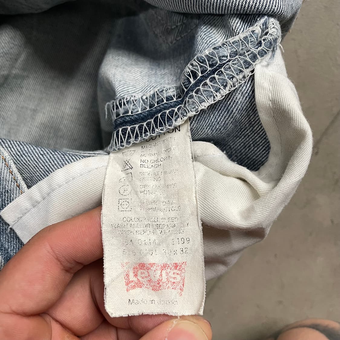 90s Vintage Levi's 상품이미지5