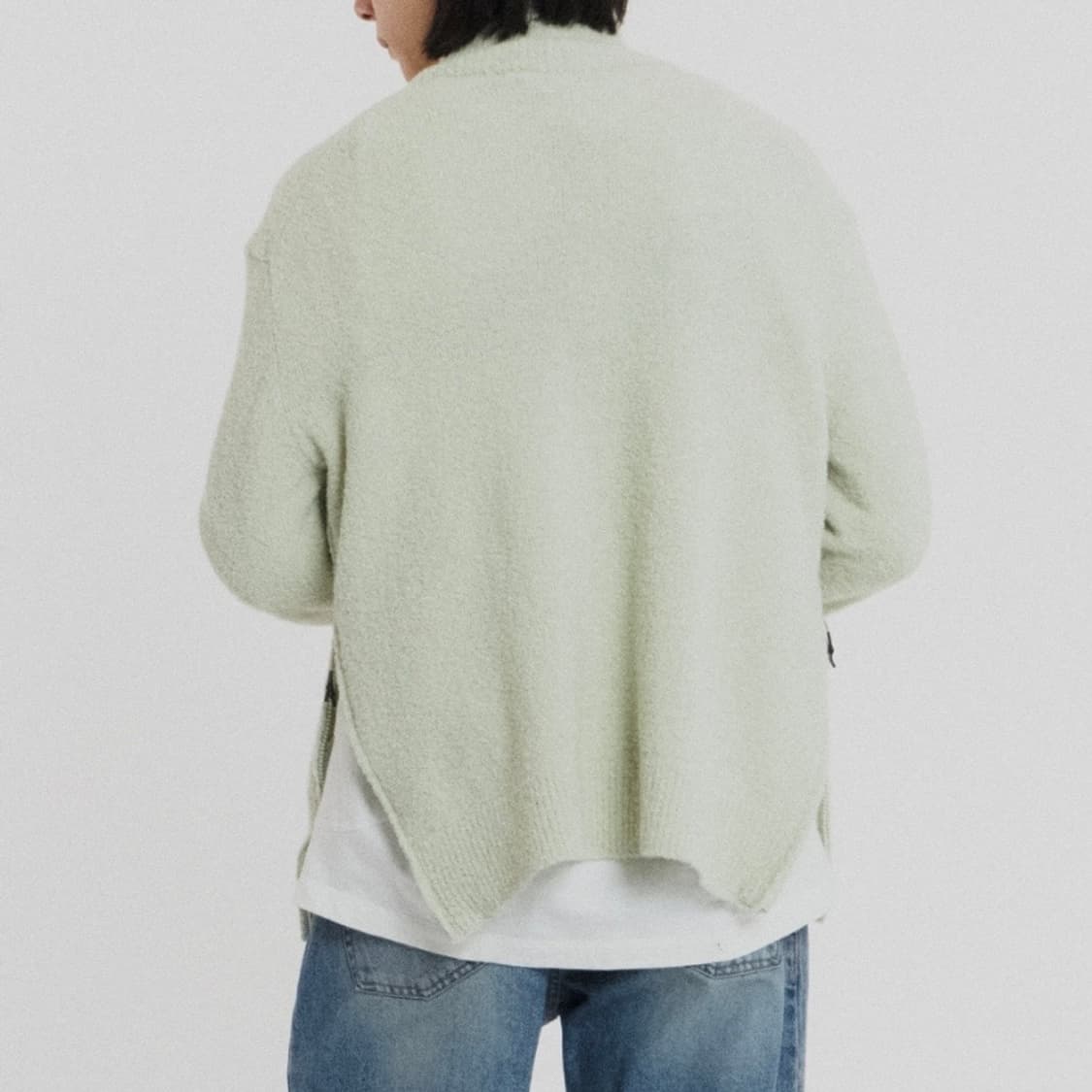 언어펙티드/ 사이드 지퍼 터틀넥 스웨터/ M 상품이미지4