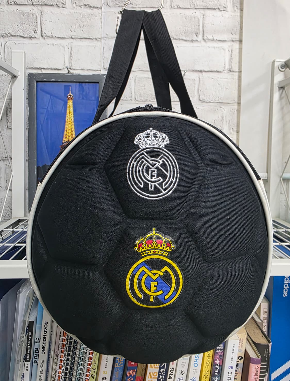 레알마드리드 망치가방 원통가방 더플백 축구가방 스포츠가방 OD86 상품이미지3