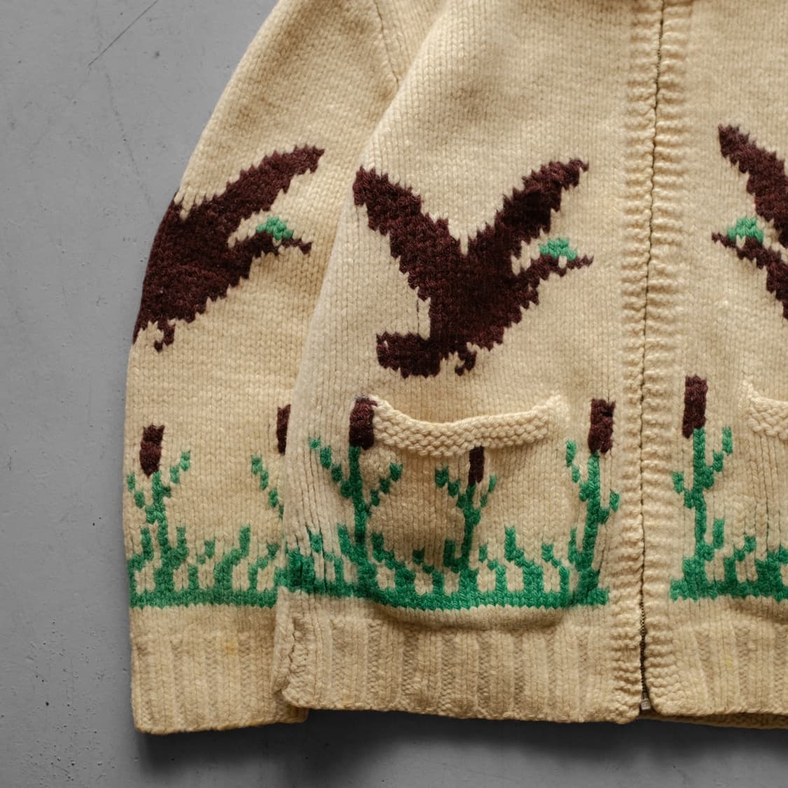 1960’s Vintage Heavy Wool Cowichan 상품이미지2