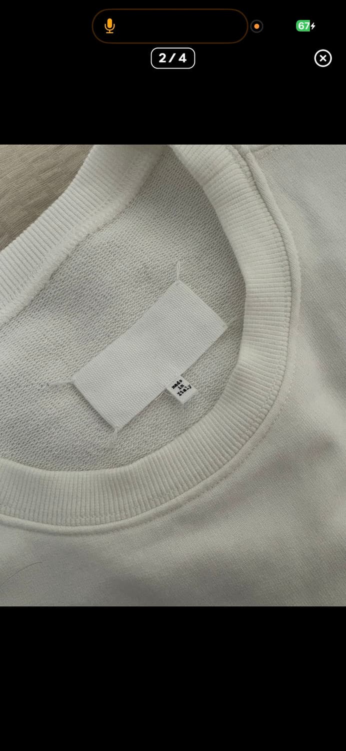 메종마르지엘라 맨투맨 상품이미지5