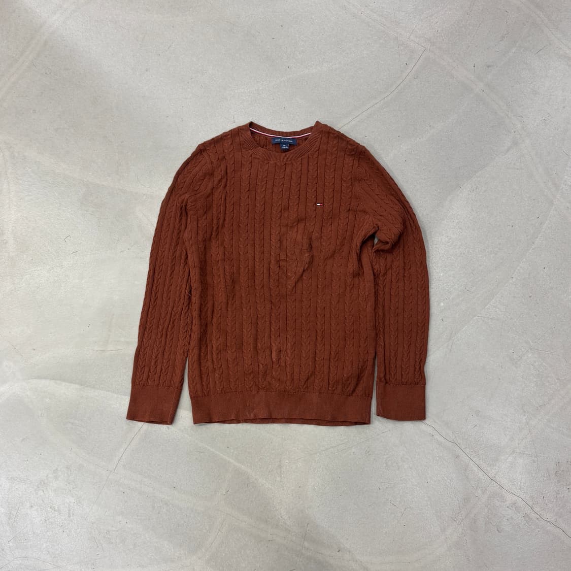 타미힐피거 니트 브라운 S 상품이미지1