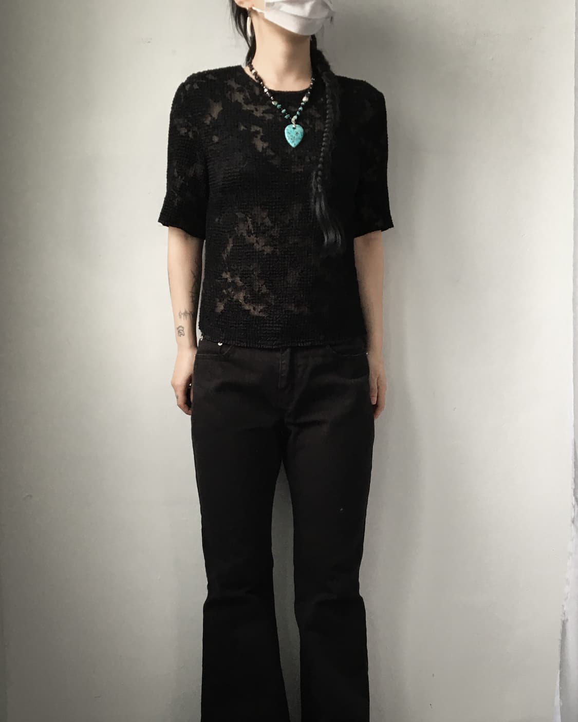 Pleats pattern top 상품이미지5