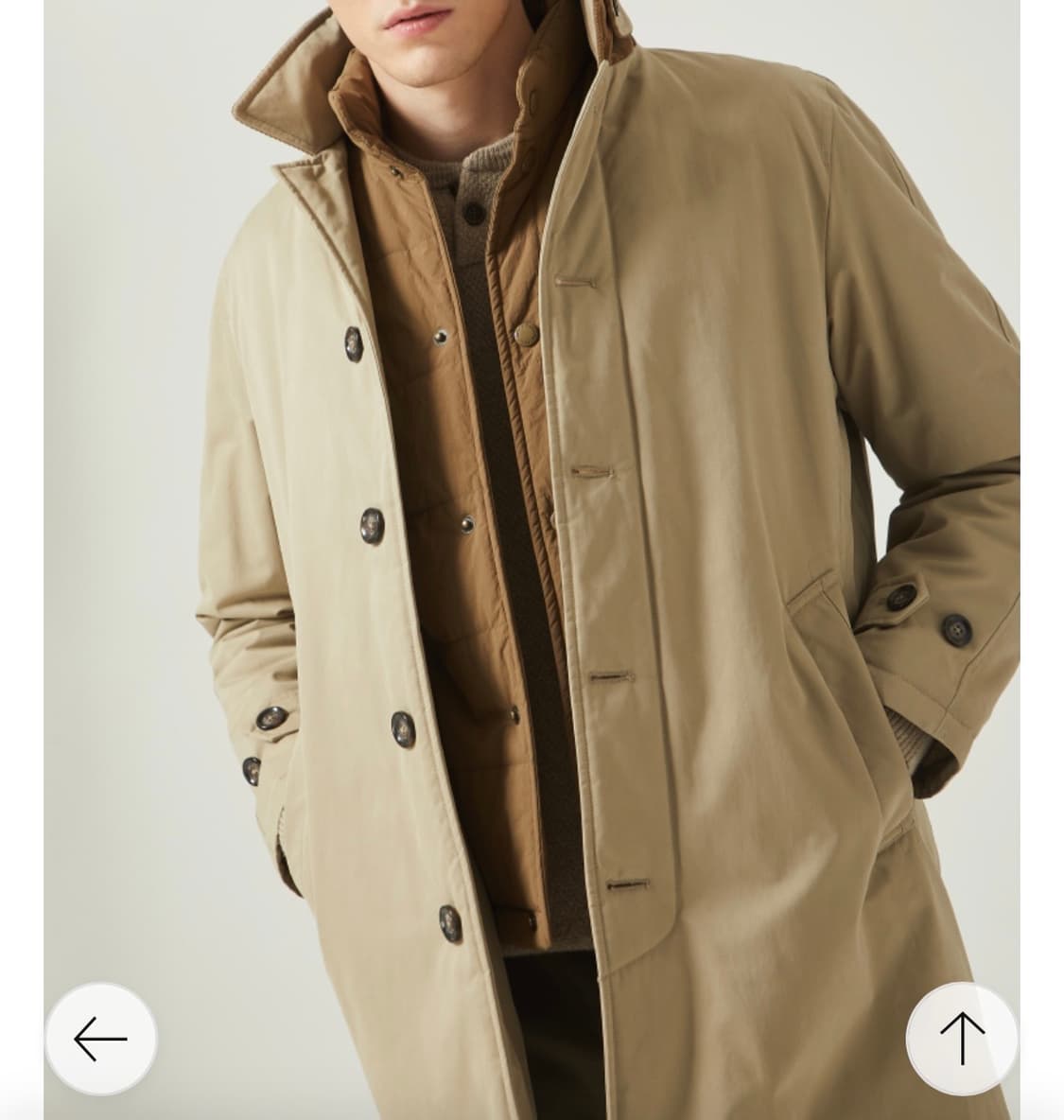 [100-103] 헨리코튼 파일럿코트-x 상품이미지2