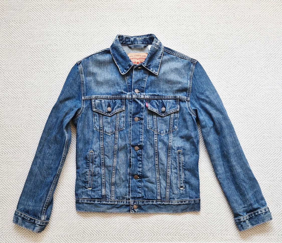 리바이스 빈티지 워싱 데님 트러커 자켓  상품이미지2