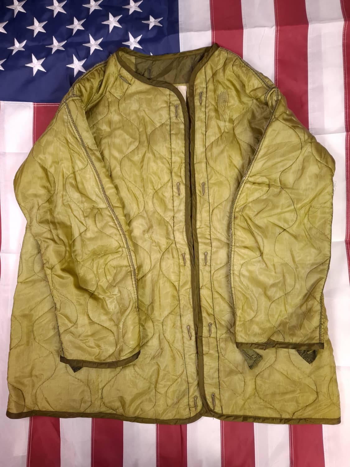 오리지날 미군 M-65 피쉬테일 개파카 스몰 풀셋트 상품이미지2