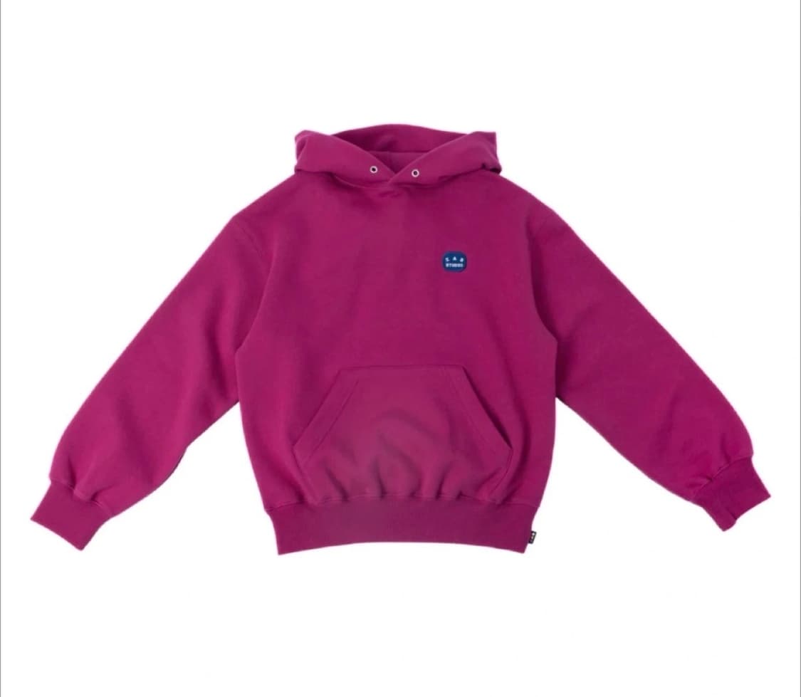 IAB 아이앱 패치후드티 마젠타 M 상품이미지1