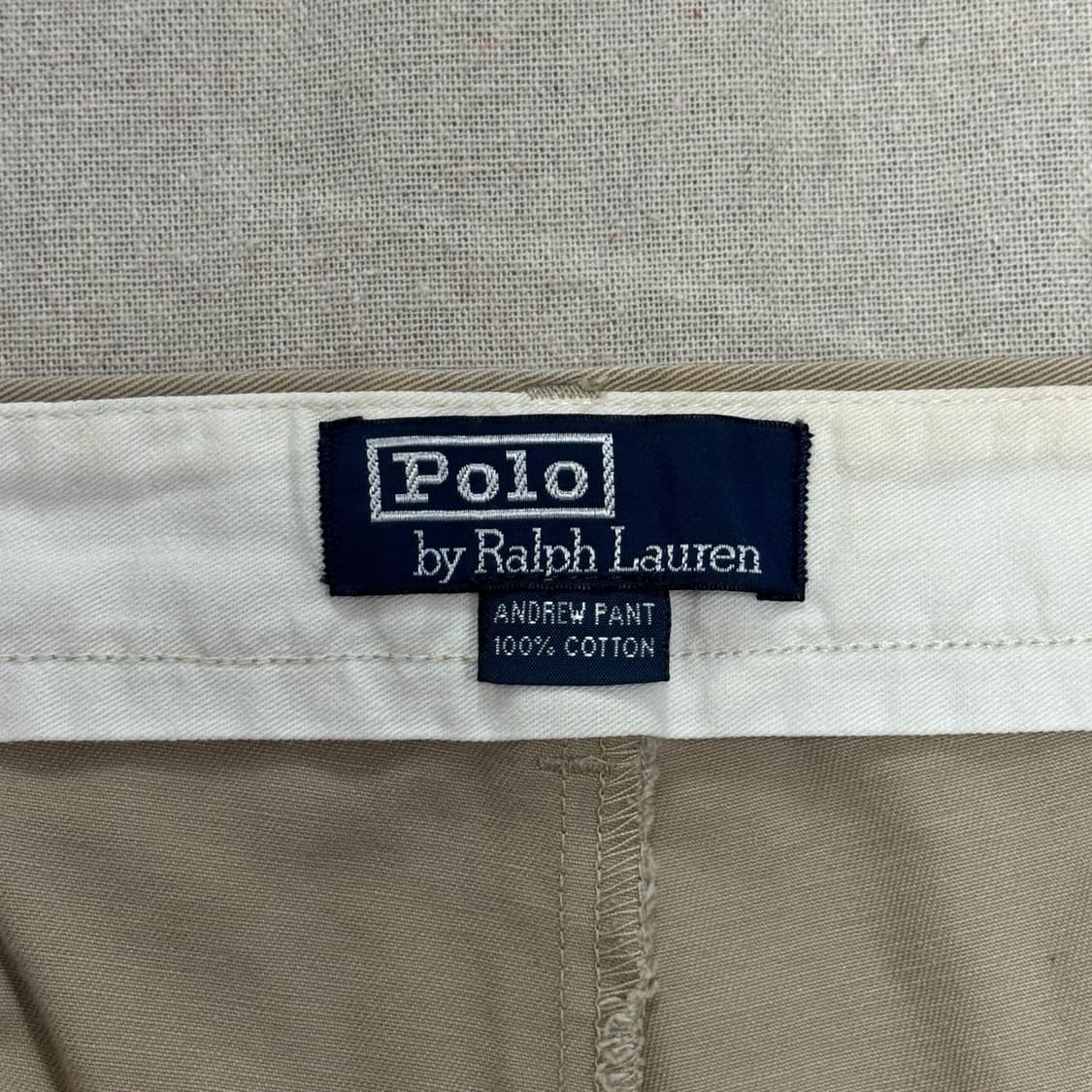 폴로랄프로렌 빈티지 투턴 치노팬츠 36 상품이미지4