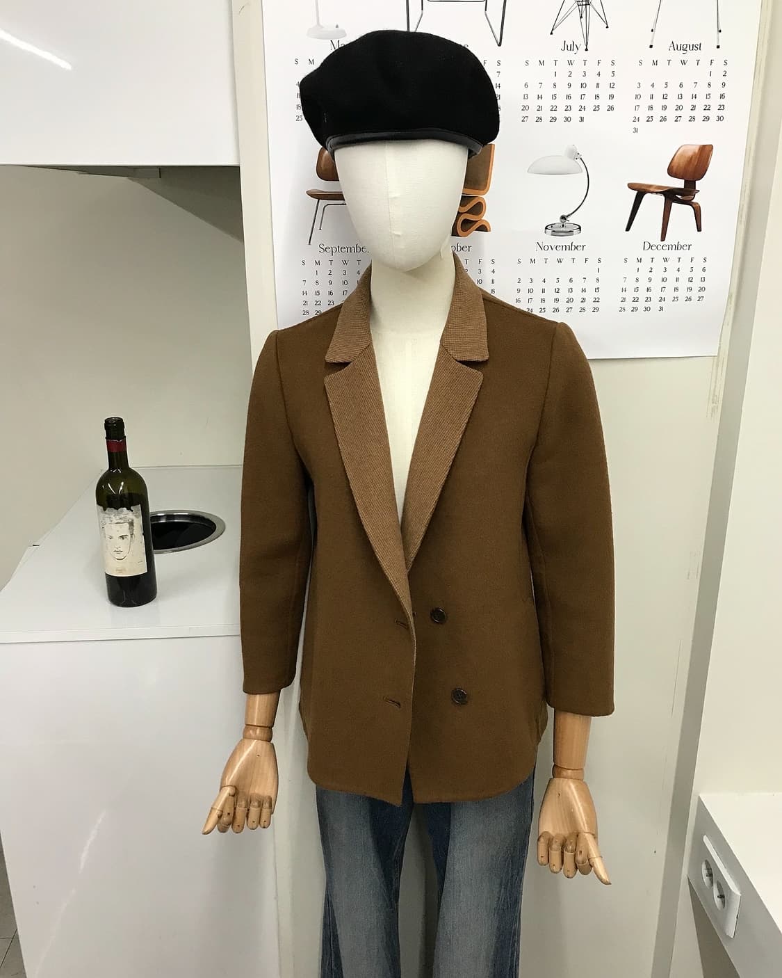 버버리 캐시미어 핸드메이드 자켓 상품이미지6