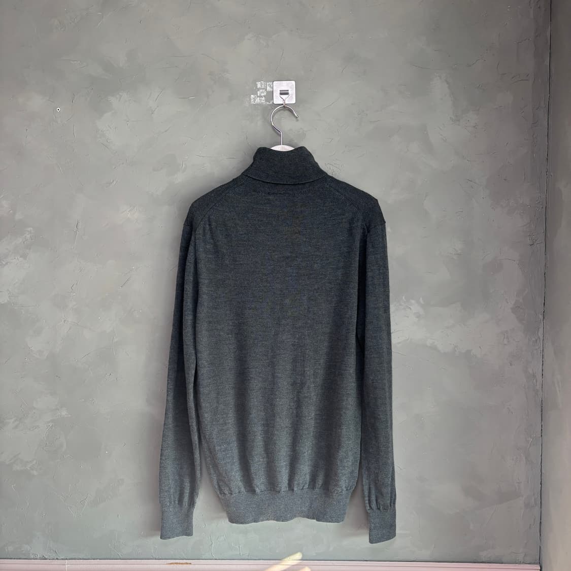 폴로 랄프로렌 메리노울 터틀넥 니트 그레이 상품이미지5
