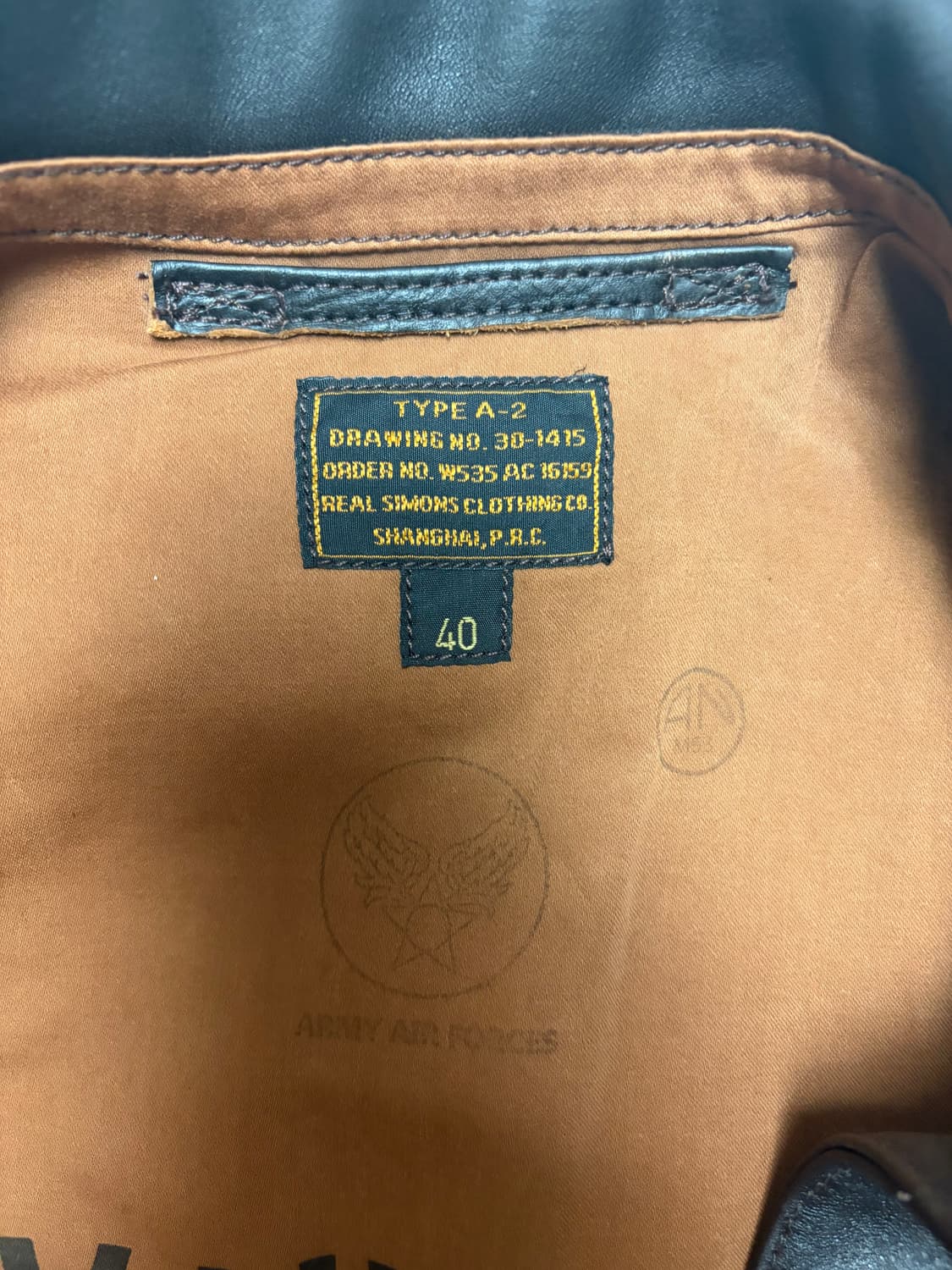 리얼시몬스 a2 자켓 (40사이즈) 상품이미지4