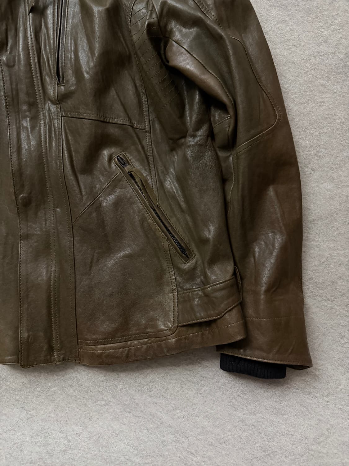 인터메조 램스킨레더자켓 상품이미지4