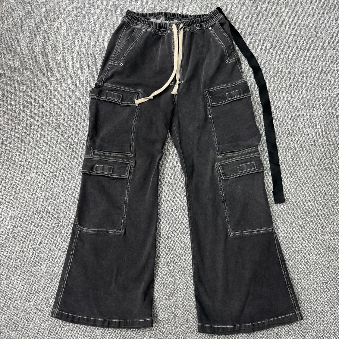 더블 카고 점보 벨라 데님 팬츠 상품이미지1