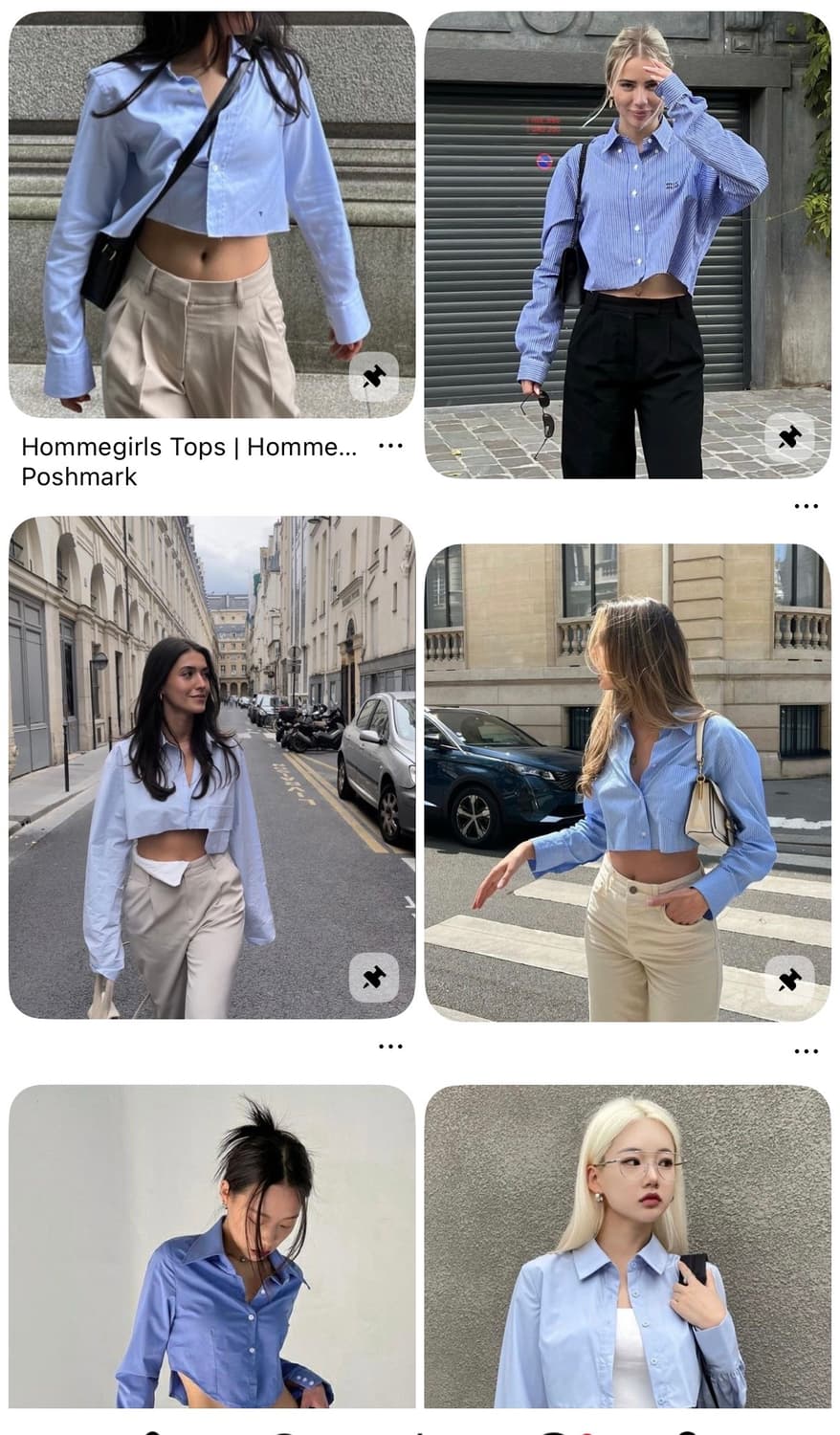 zara 자라 콤비 개버딘 크롭 셔츠 새상품 S 상품이미지5