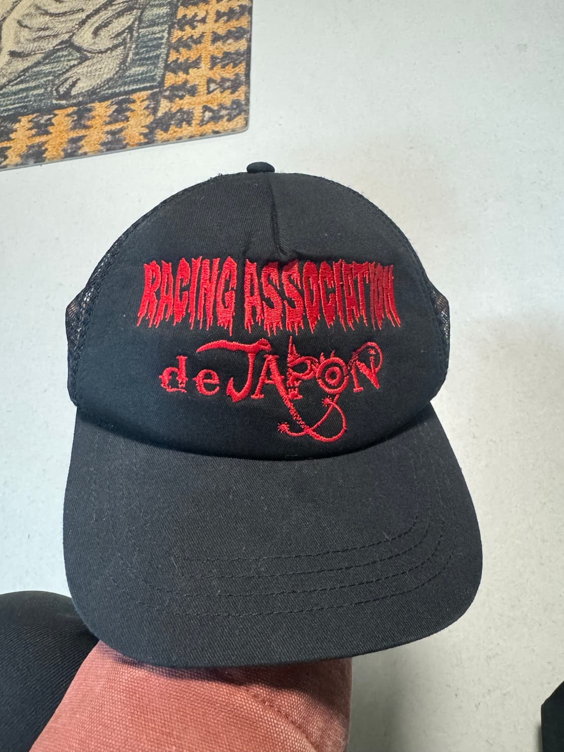 JRA x 나이토 테츠야 1000개한정 매쉬 트러커캡 모자 스냅백 상품이미지1