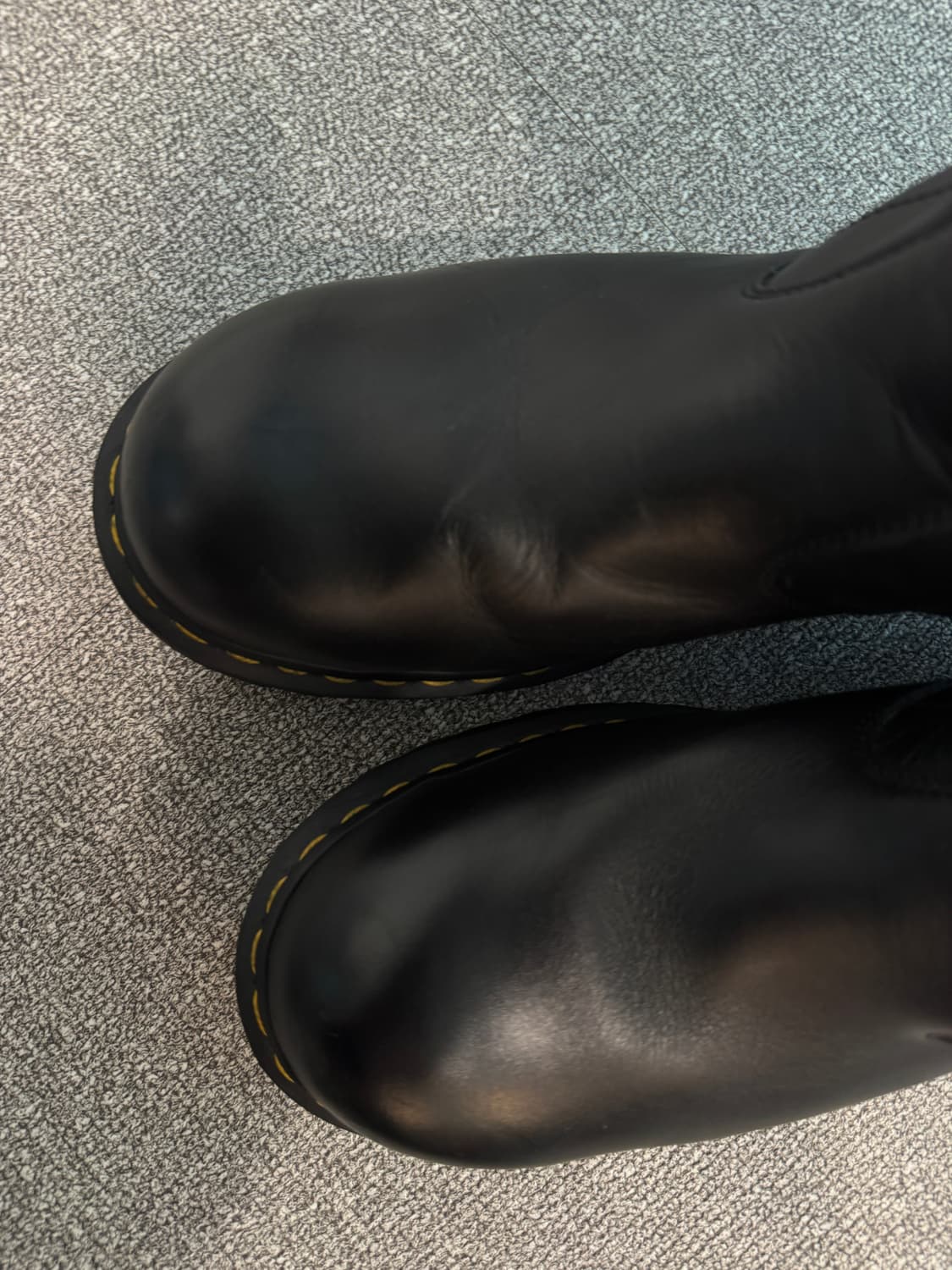 닥터마틴x스투시 2295 데콘 와나미 레더 롱 부츠 285 상품이미지6