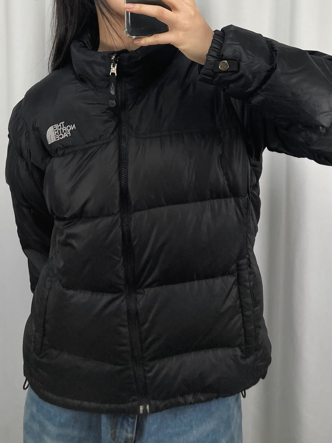 노스페이스 700 눕시 블랙 패딩 상품이미지1