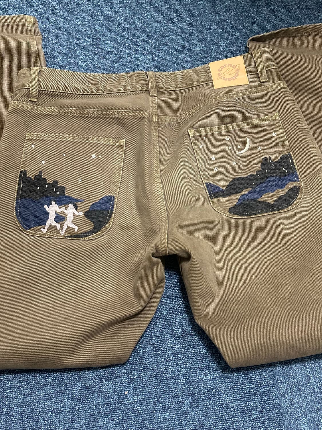 (34) 까르네볼렌테 언더더문 데님 브라운 상품이미지1