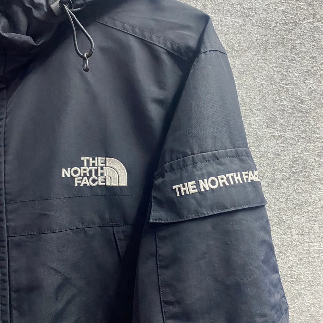 노스페이스 사이드 포켓 블랙 바람막이 자켓 B3888 상품이미지3