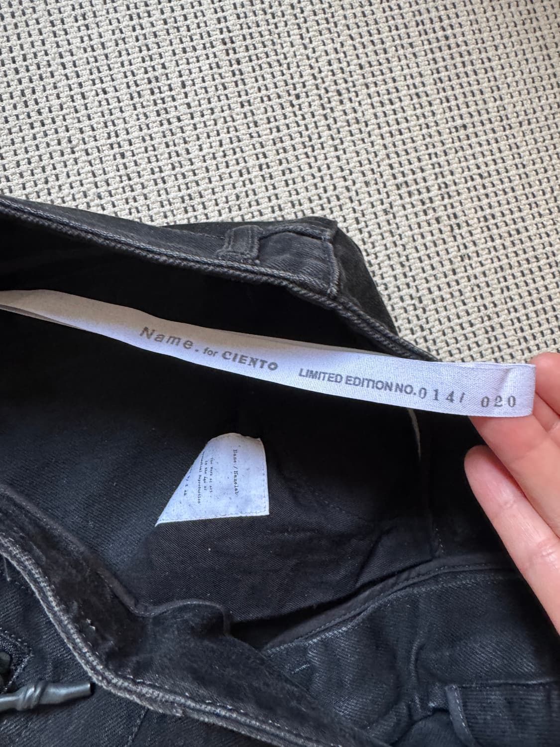 Name 네임 20장 한정 리바이스 646 실루엣 데님팬츠 상품이미지3