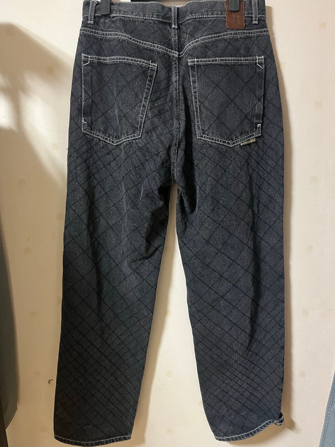 예스아이씨 넷 데님 블랙 m 상품이미지2