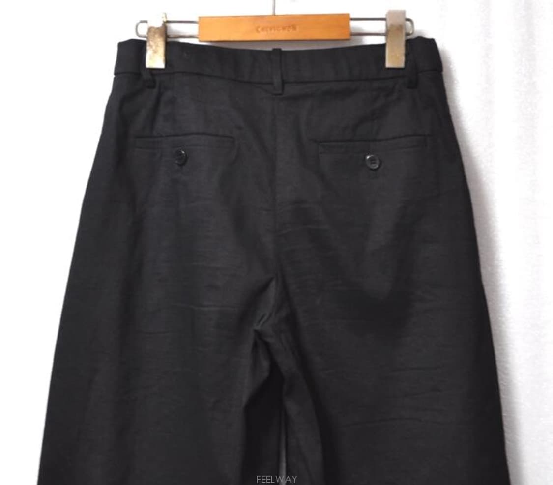 띠어리/여성8부린넨혼방와이드팬츠(허리24~25) 상품이미지4