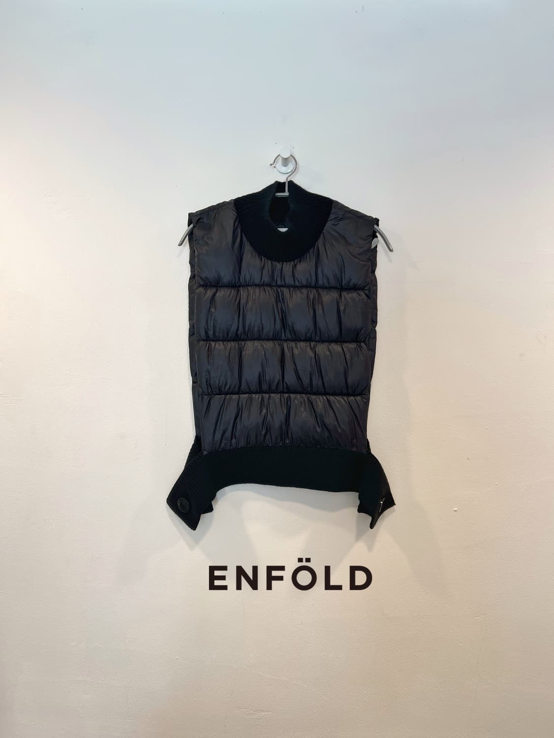ENFOLD 엔폴드 패딩 vest 조끼 상품이미지1