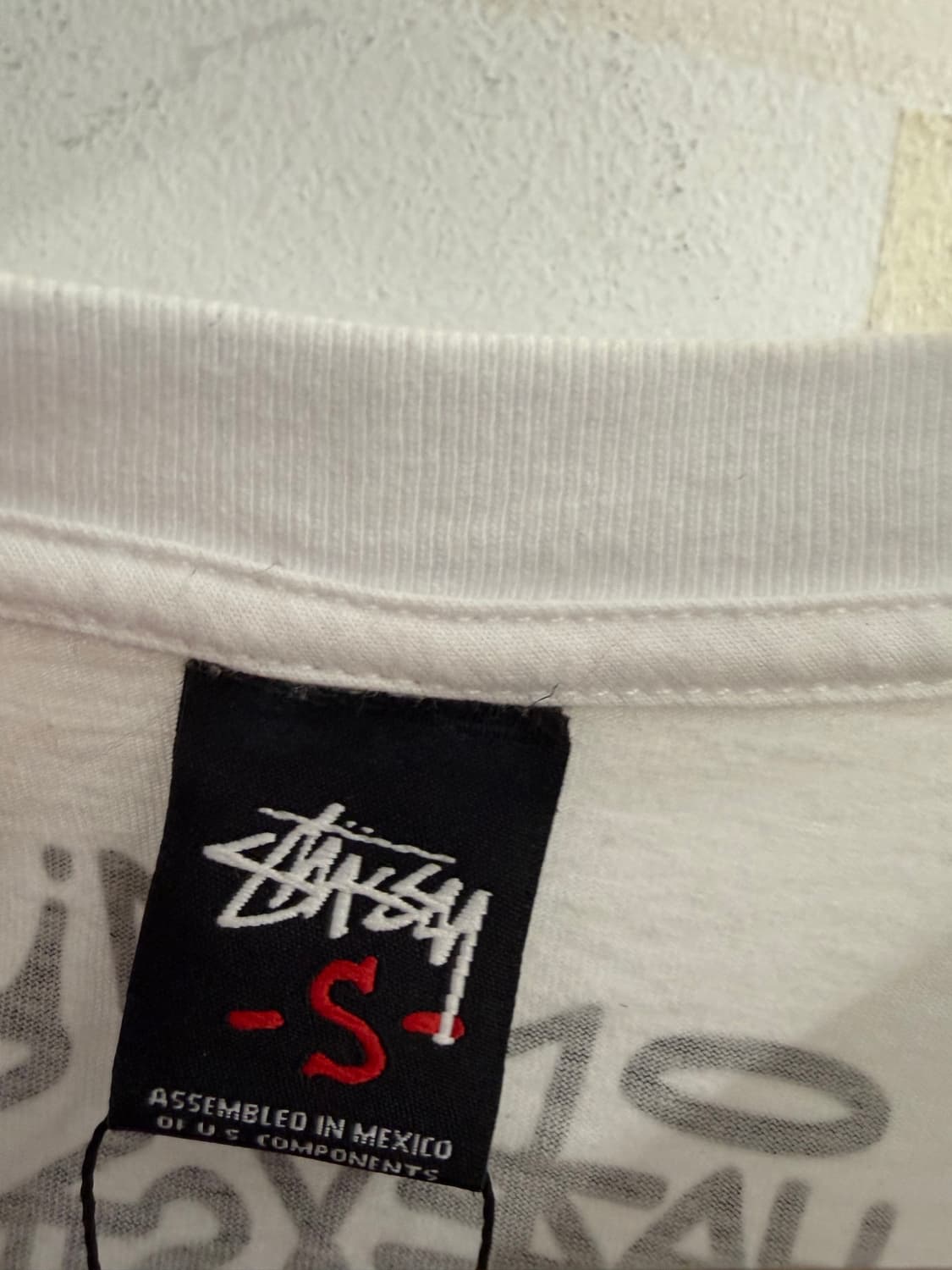 N234. 00년대 올드 스투시 반팔 상품이미지3