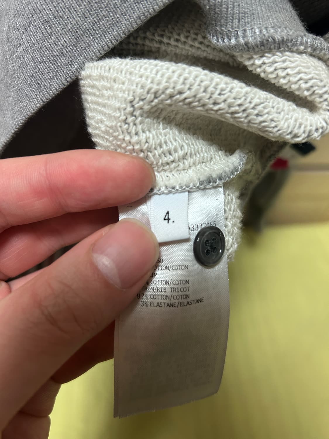 [4] 톰브라운 백삼선 맨투맨 상품이미지6