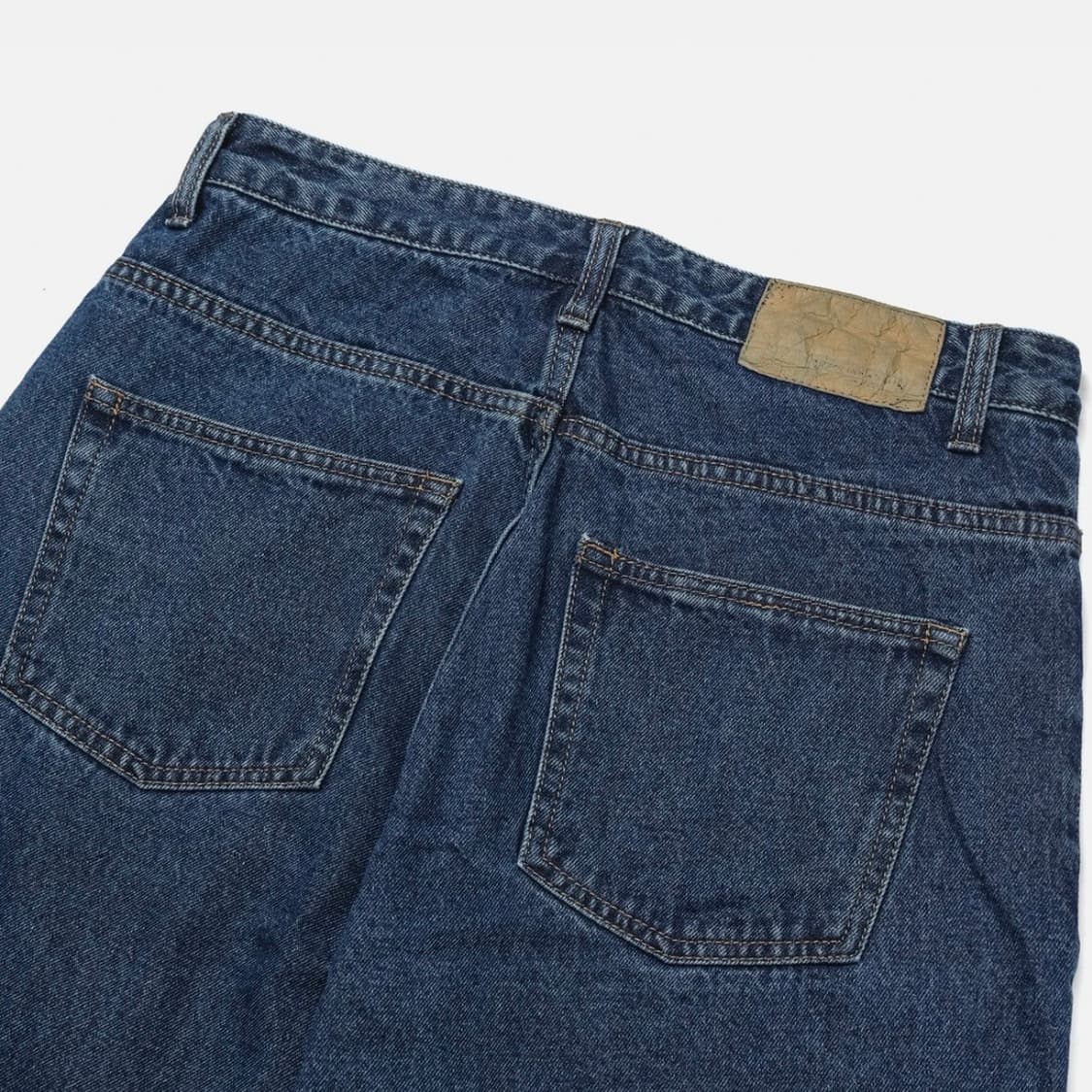 진청 와이드 루즈 코튼 YKK지퍼 데님 팬츠 wide denim pt 상품이미지1