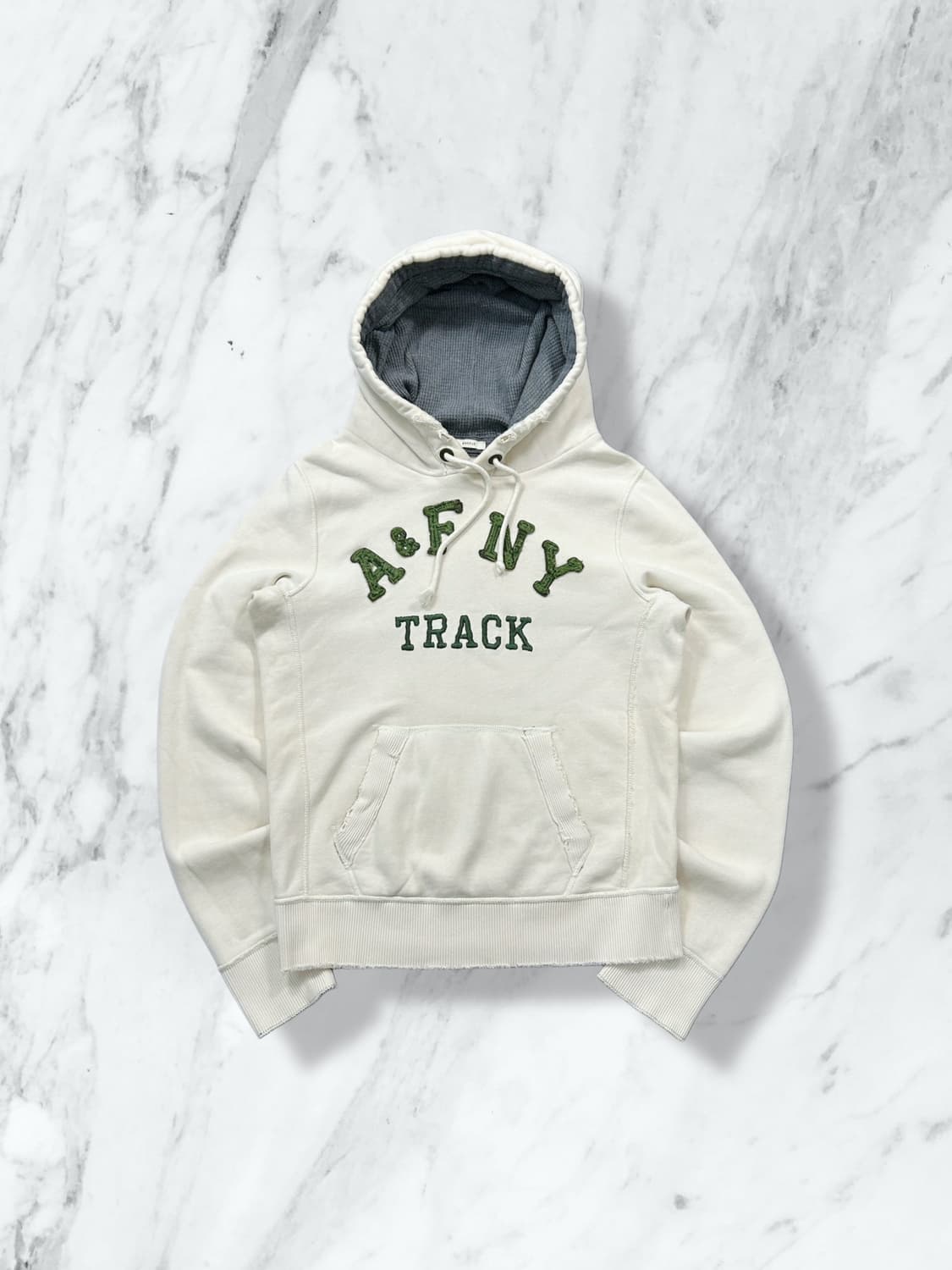 아베크롬비 TRACK 기모 후드티 M 상품이미지1