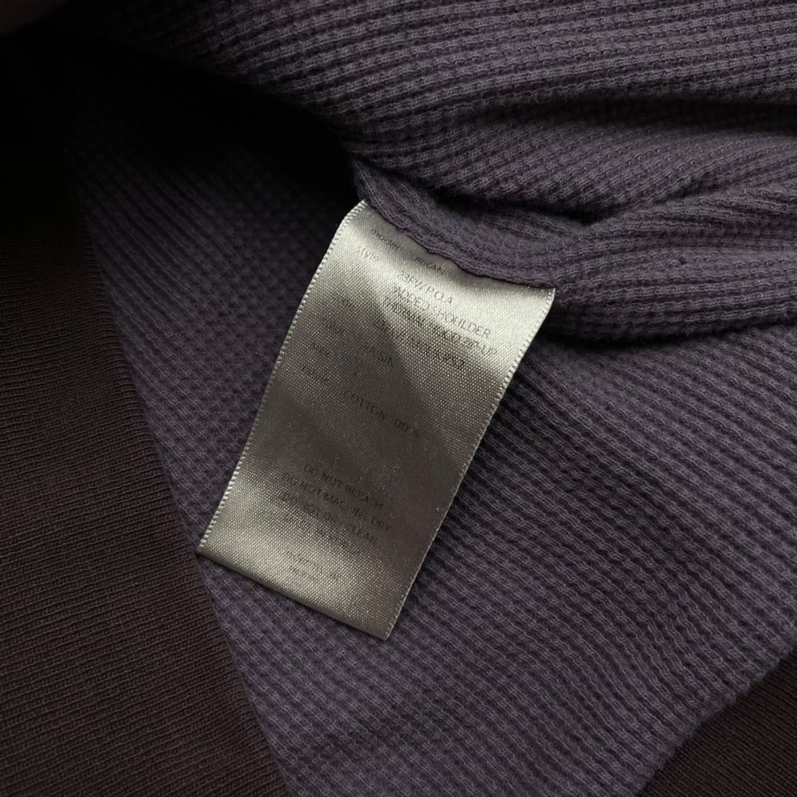 언더마이카 23FW 헤비 코튼 백패치 후드집업 상품이미지8