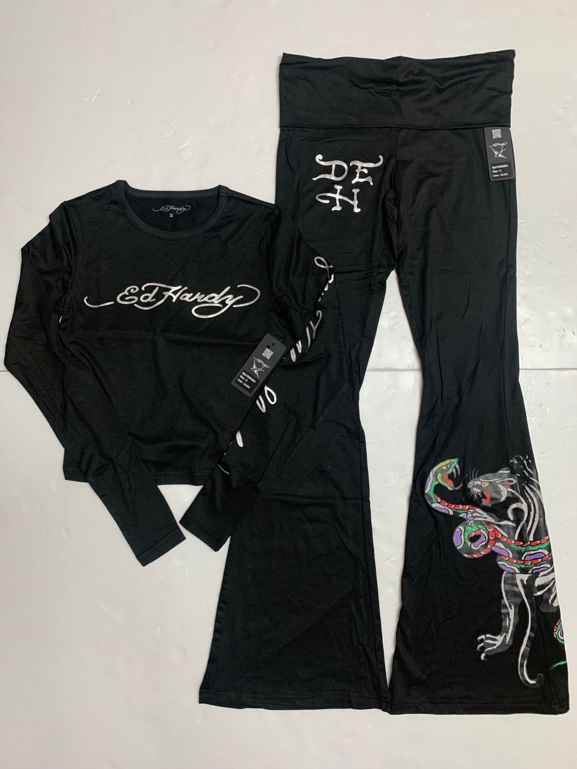 [세제품] 에드하디 요가복 레깅스 셋업 상품이미지1