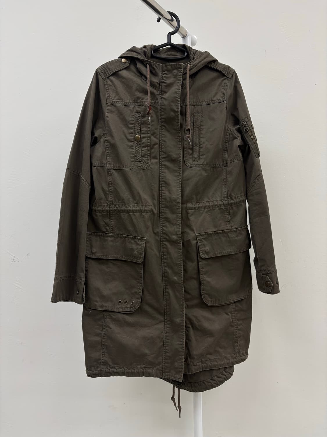 빈티지 카키 야상 자켓 상품이미지1