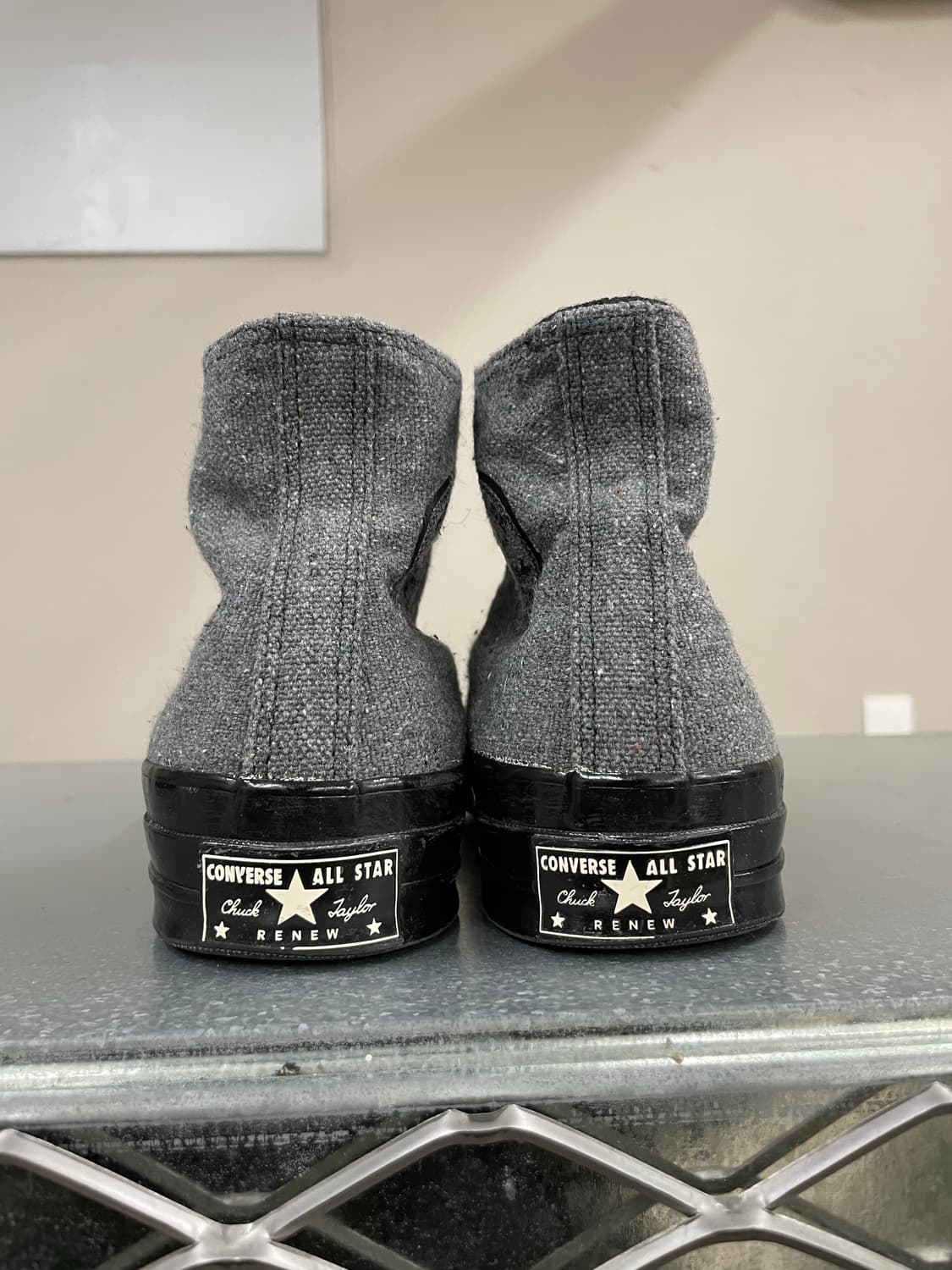 컨버스 척 70 하이 리뉴 코튼 블랙 250 상품이미지3