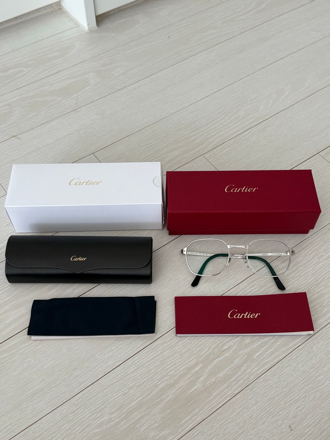 까르띠에 산토스 안경 A38H68GH 상품이미지1