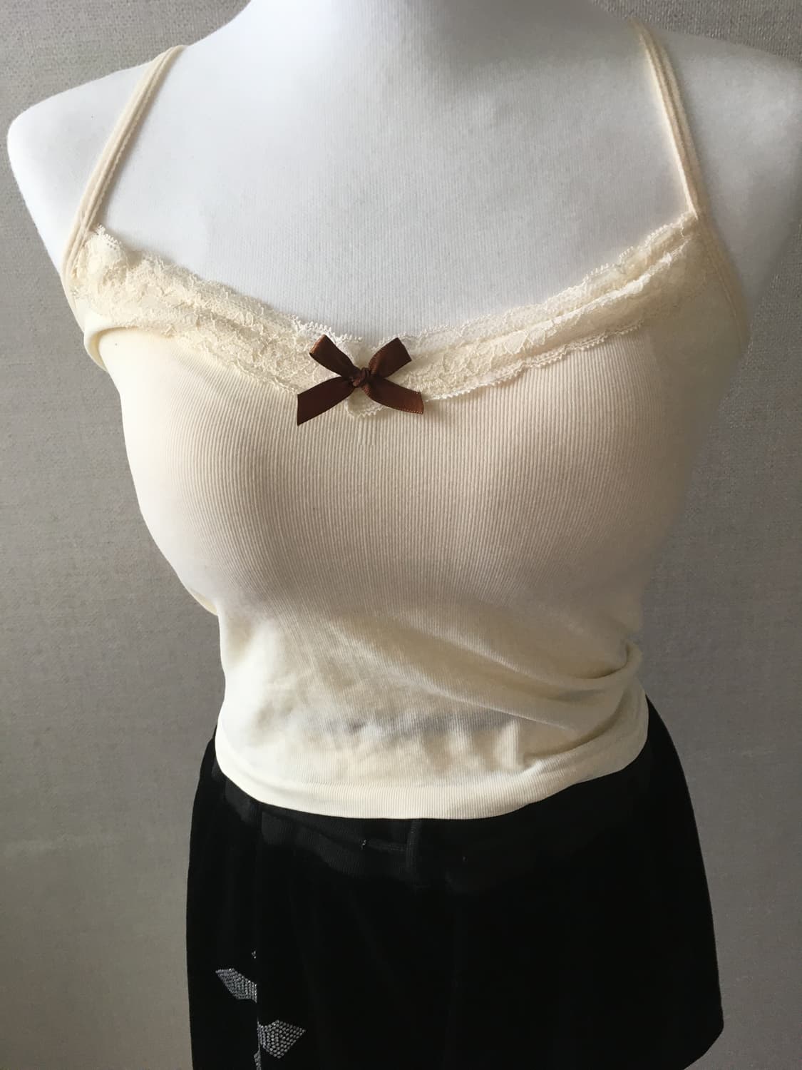 아이보리 민소매 상품이미지1