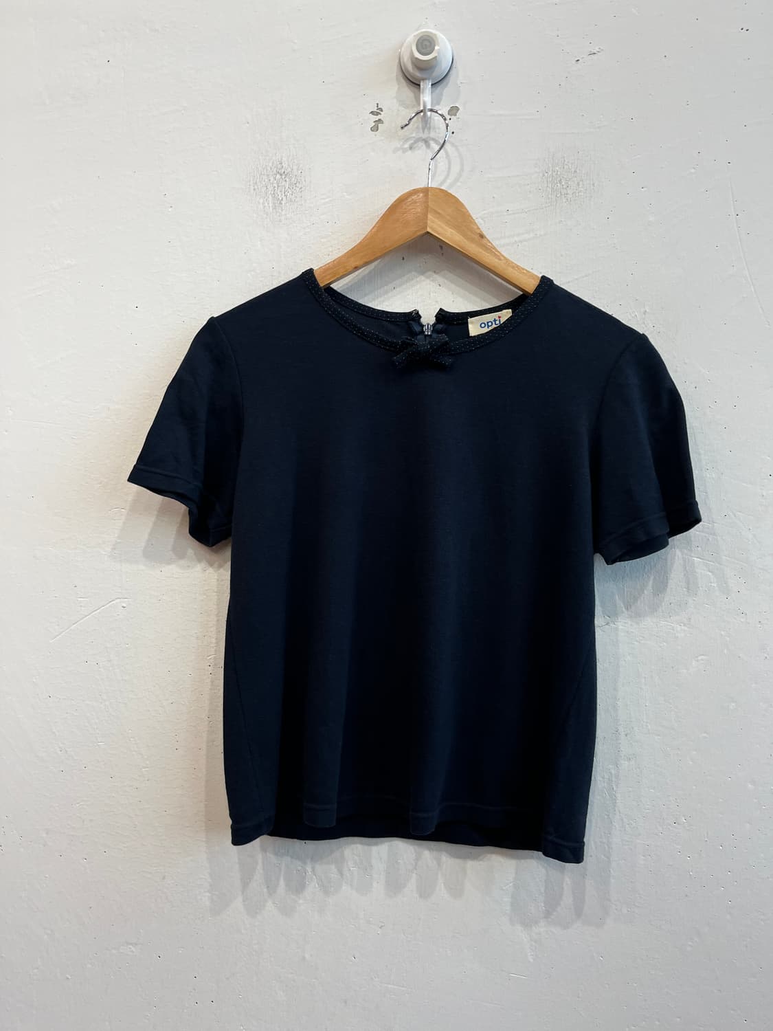 OPTI 모리 프릴 가디건 반팔 앙상블 Made in JAPAN  상품이미지2