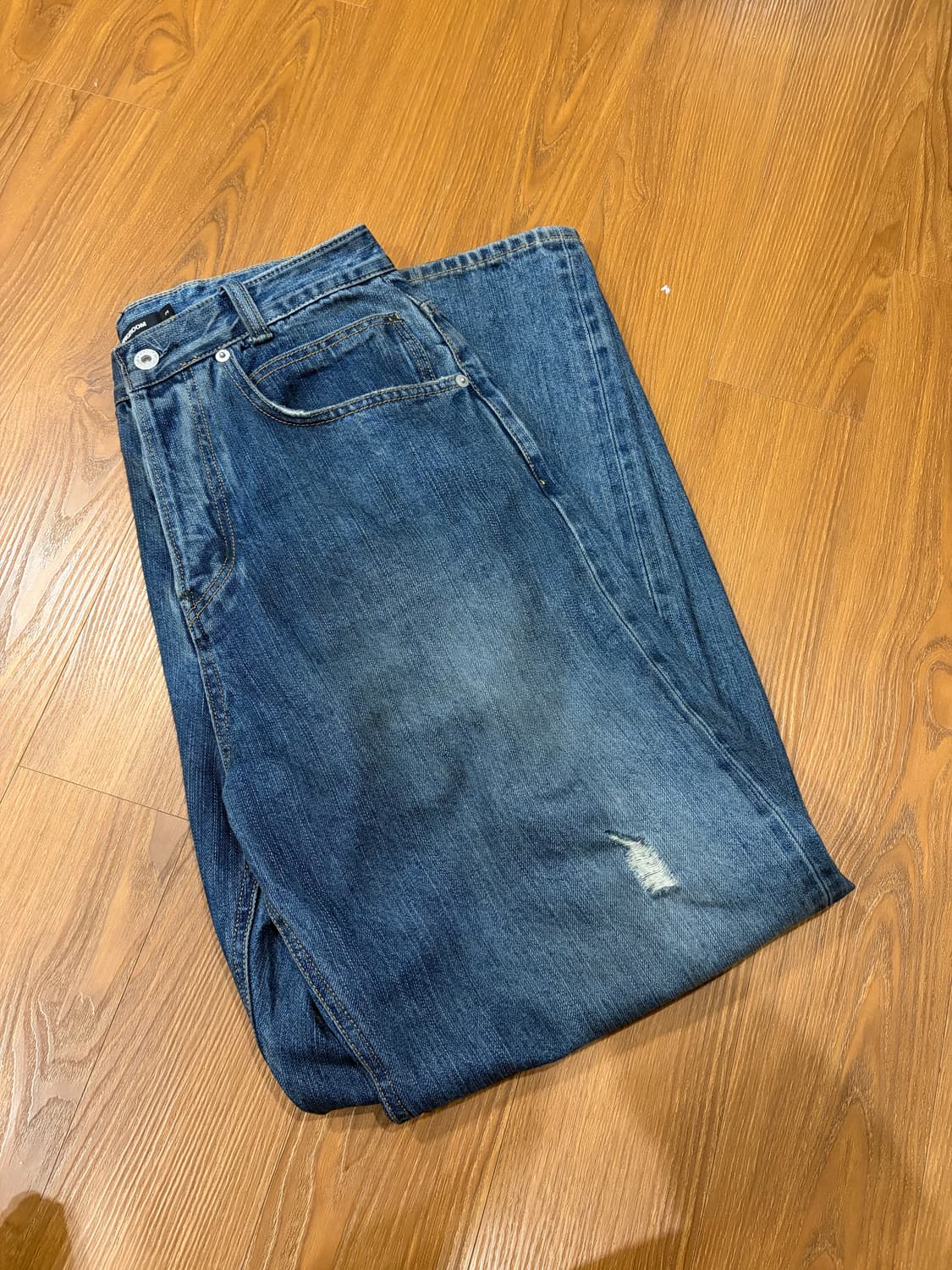 해칭룸 Regular Selvedge Jeans Dusty Blue 상품이미지4